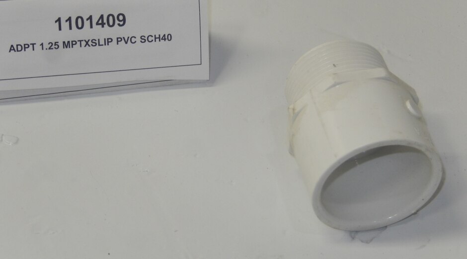 ADPT 1.25 MPTXSLIP PVC SCH40