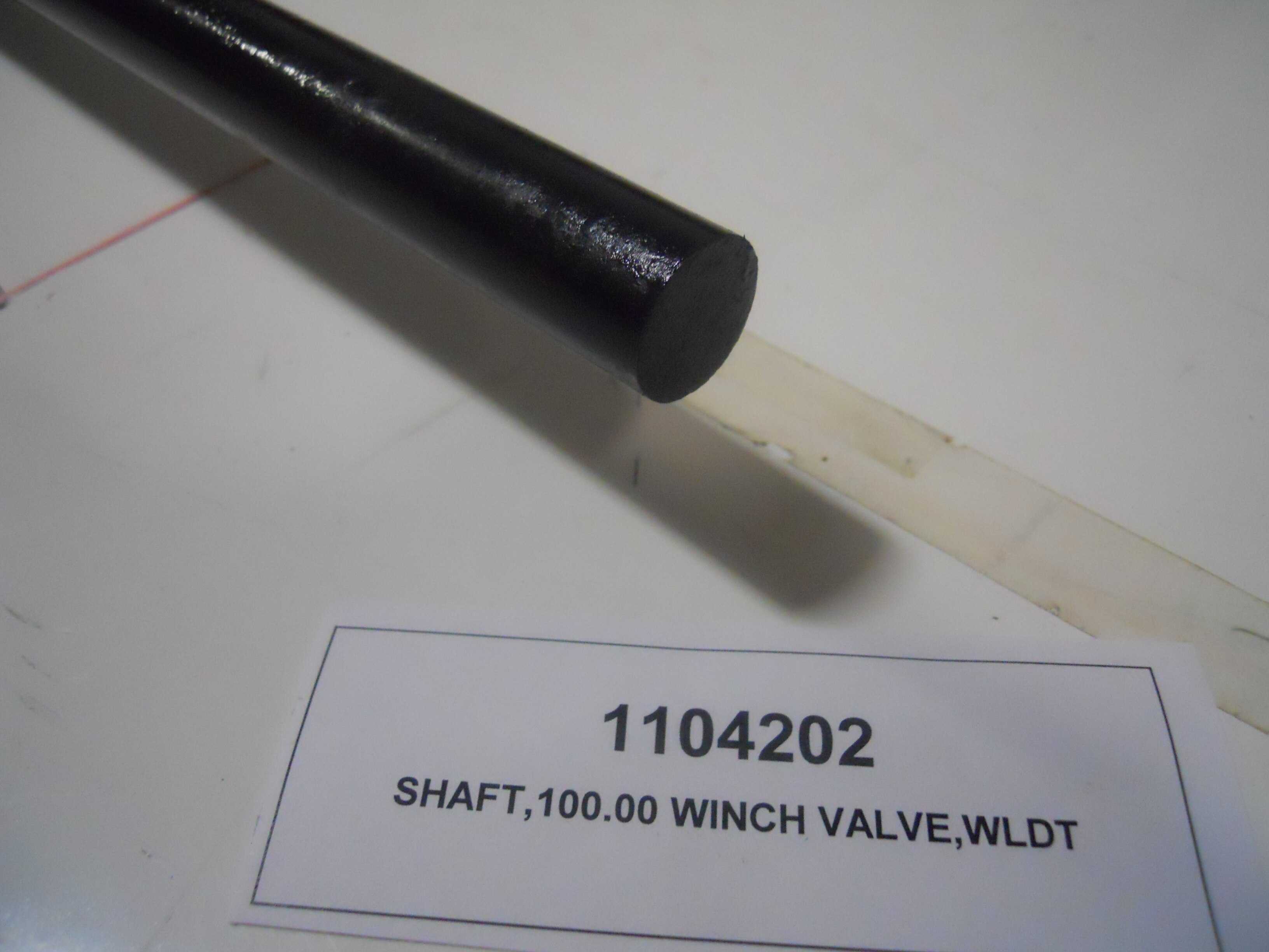 SHAFT,100.00 WINCH VALVE,WLDT