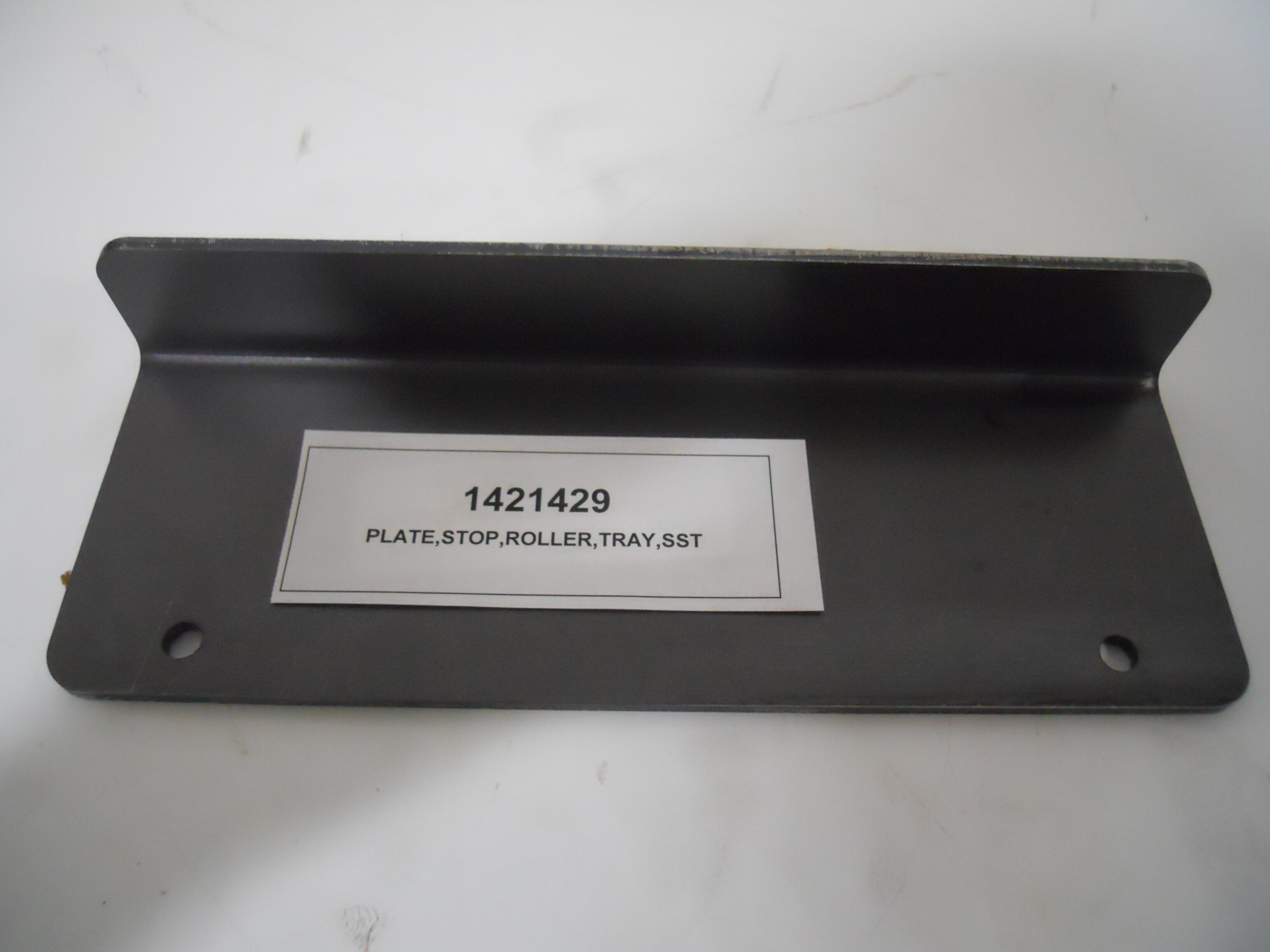 PLATE,STOP,ROLLER,TRAY,SST