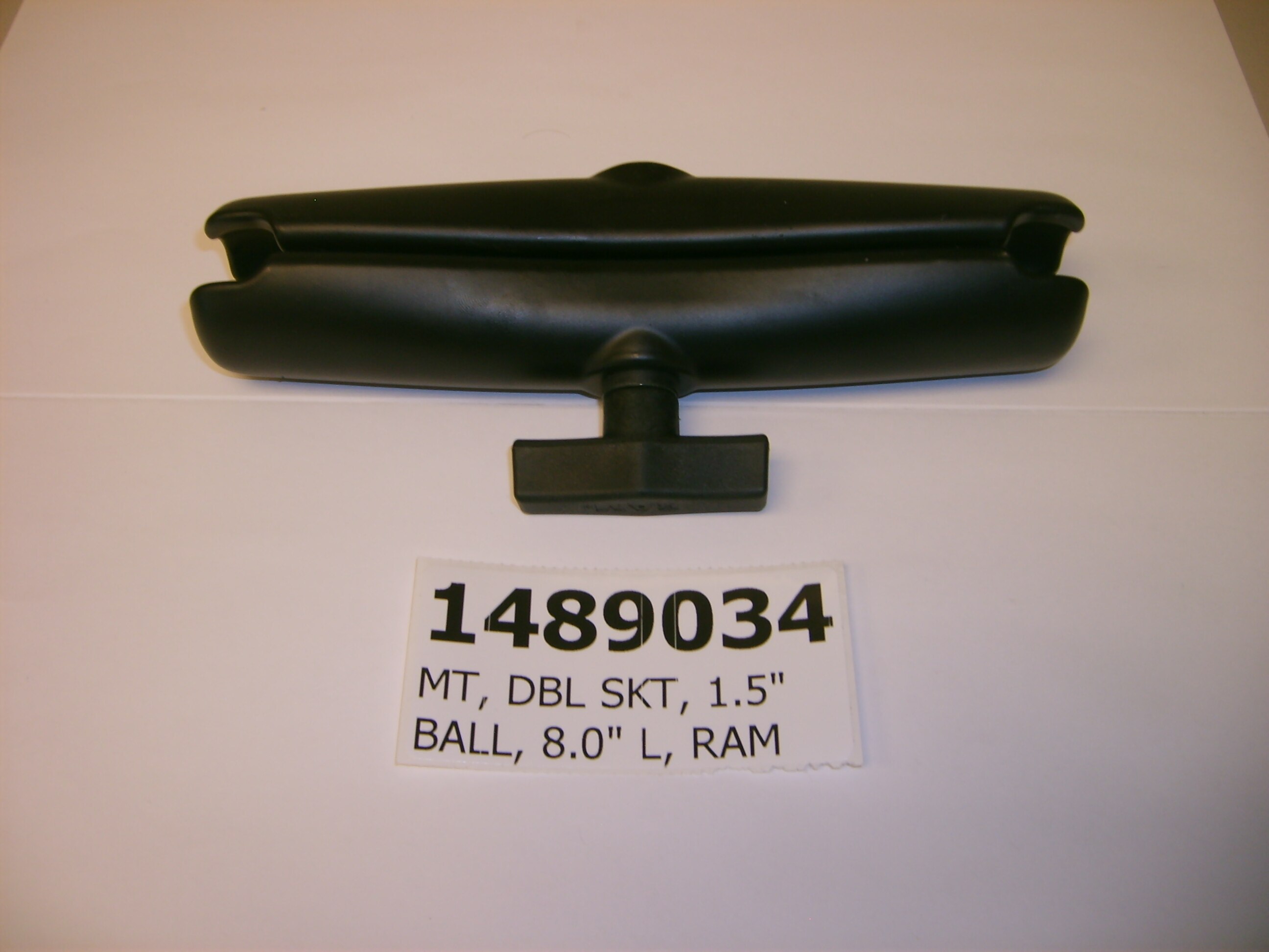MT,DBL SKT,1.5"BALL,8"L,RAM