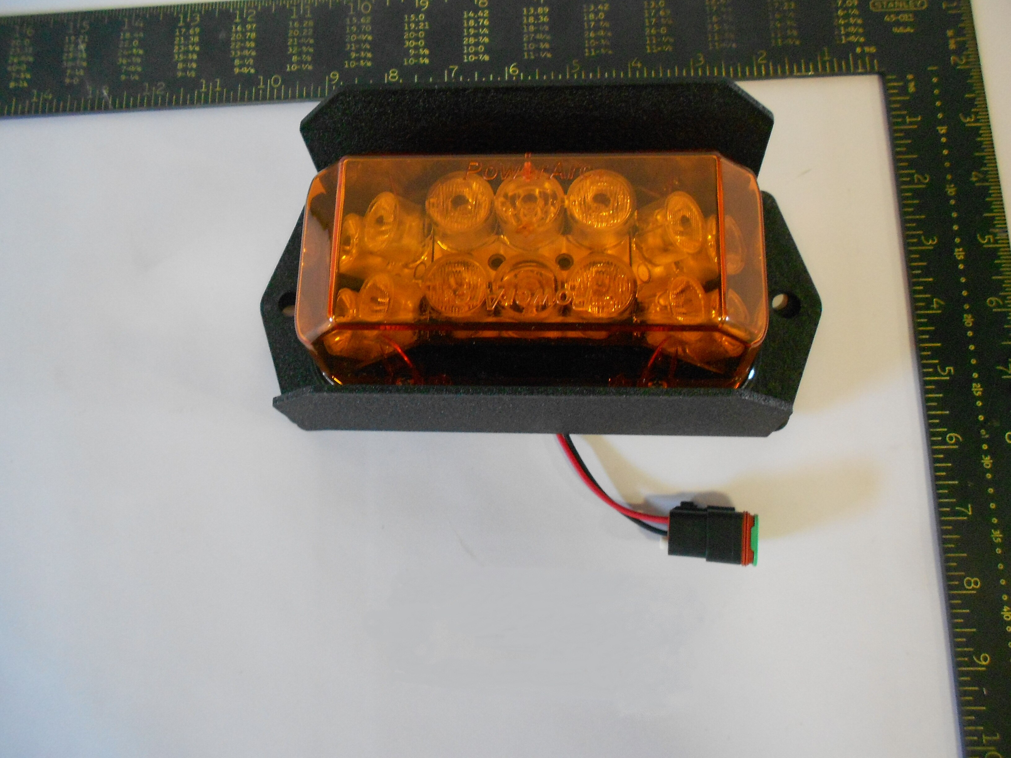 STROBE,14 LED,AMBER,POWER ARC