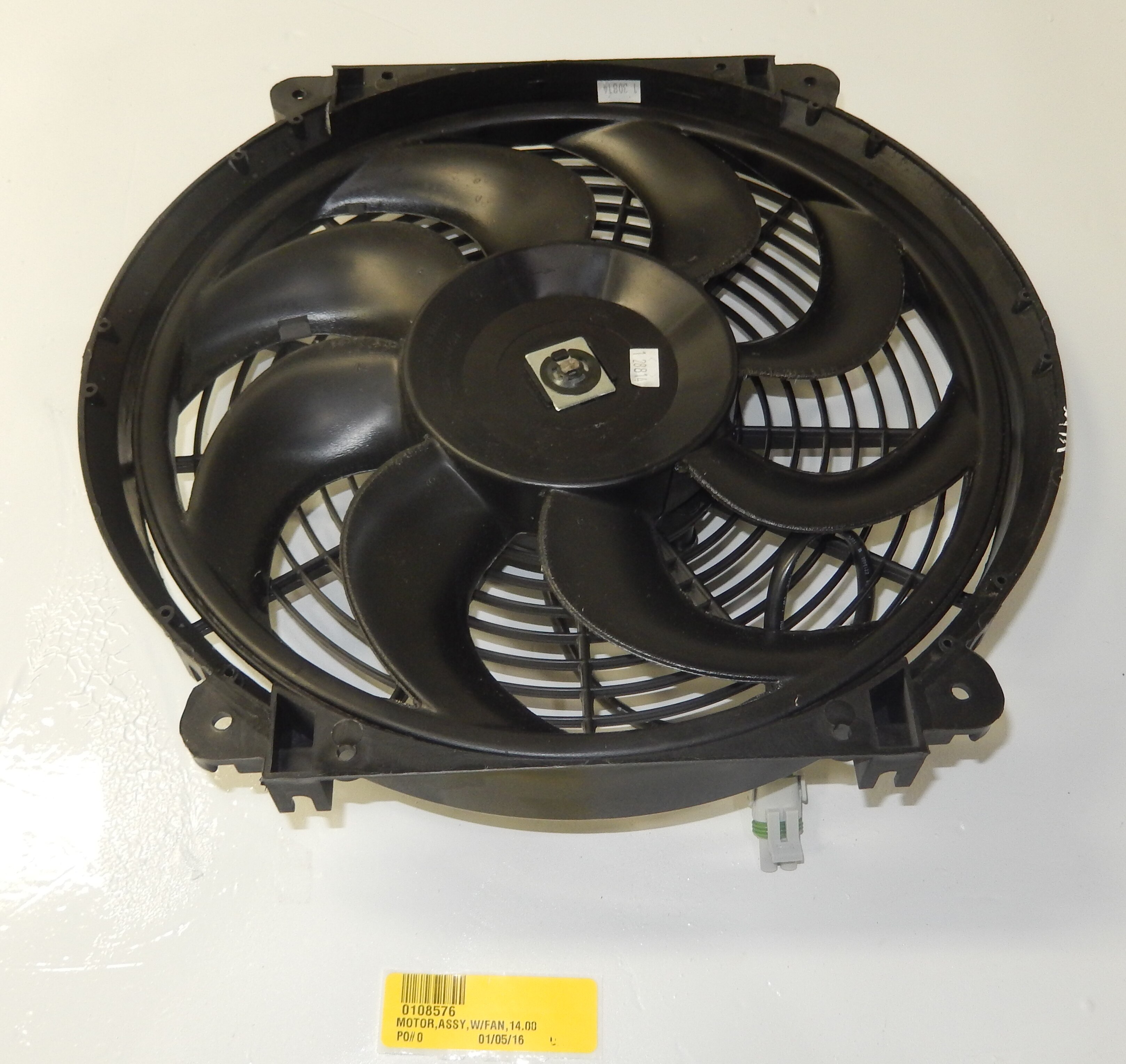 MOTOR,ASSY,W/FAN,14.00